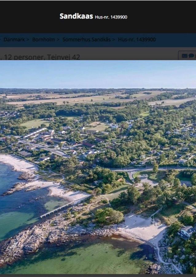Heidis Residence-Sandkaas, Bornholm Allinge-Sandvig Esterno foto